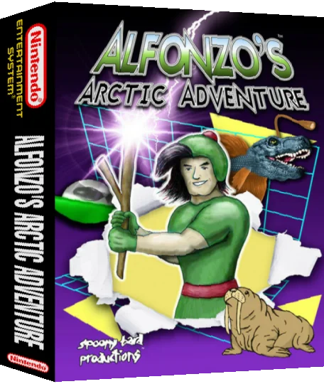 Alfonzo's Arctic Adventure — box-3D (WOR)