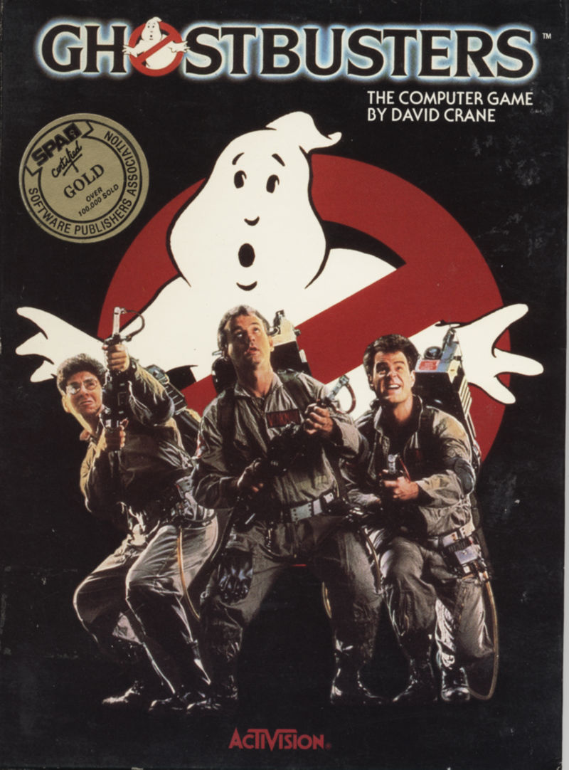 Ghostbusters box art