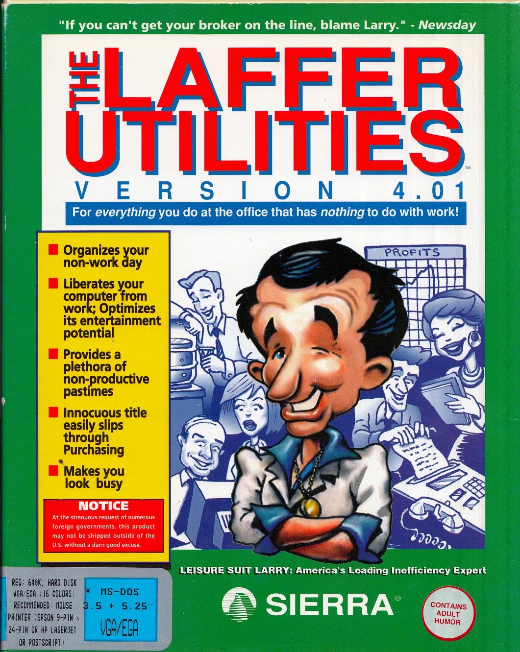 Laffer Utilities box art