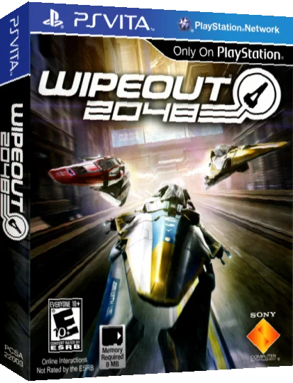 WipEout 2048 - WipEout HD Fury — box-3D (US)