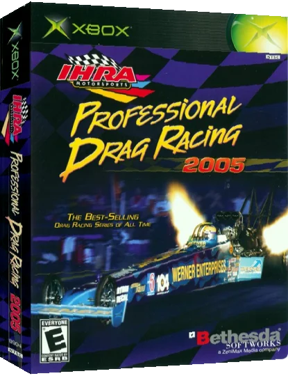 IHRA Professional Drag Racing 2005 — box-3D (US)