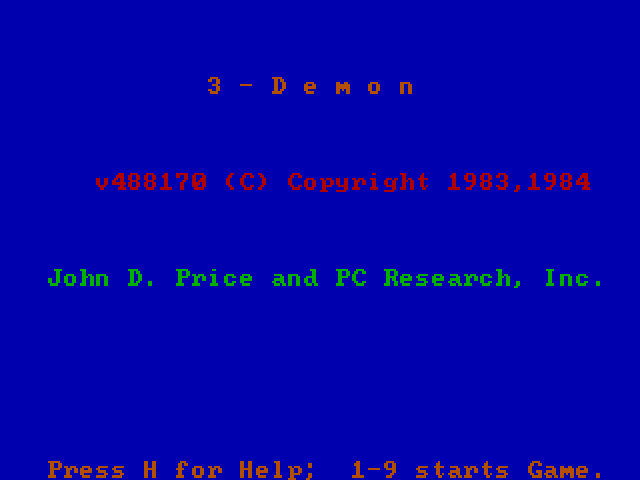 3-Demon box art