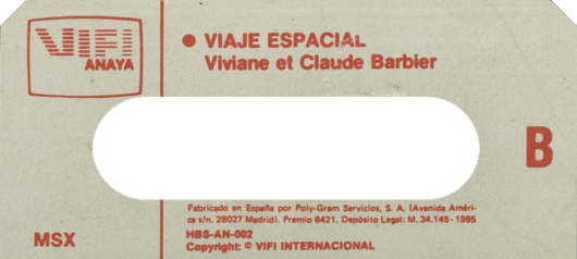 Viaje Espacial — support-texture (SP)