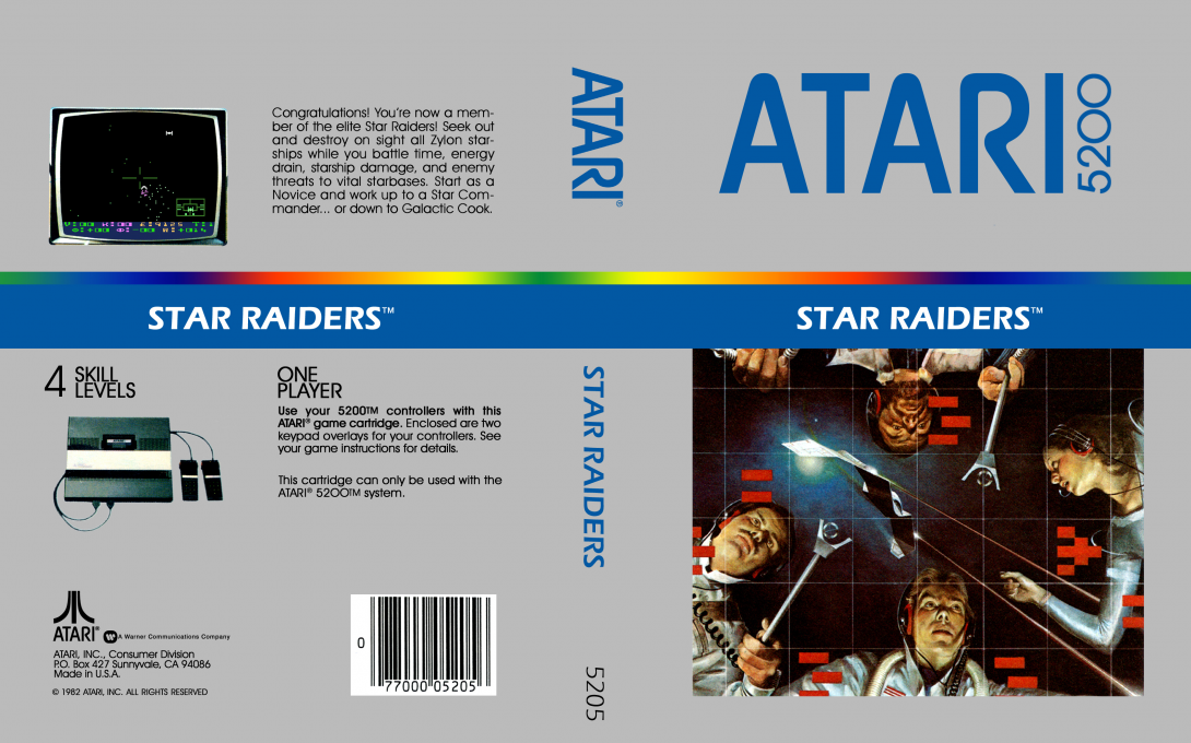 Star Raiders — box-texture (US)