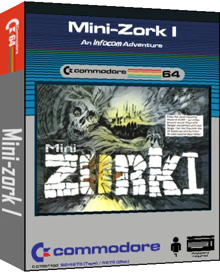 Mini-Zork 1 : The Great Underground Empire — box-3D (CUS)