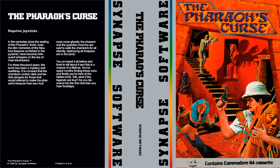 Pharaoh's Curse — box-texture (US)
