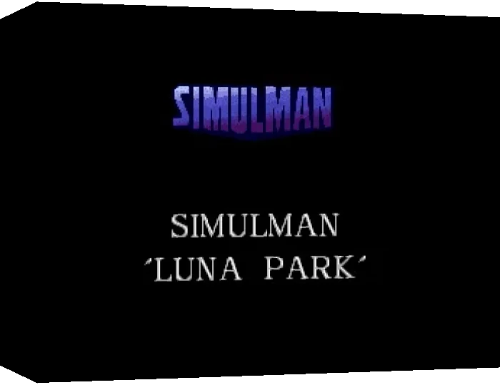 Simulman 06 - Luna Park — box-3D (WOR)