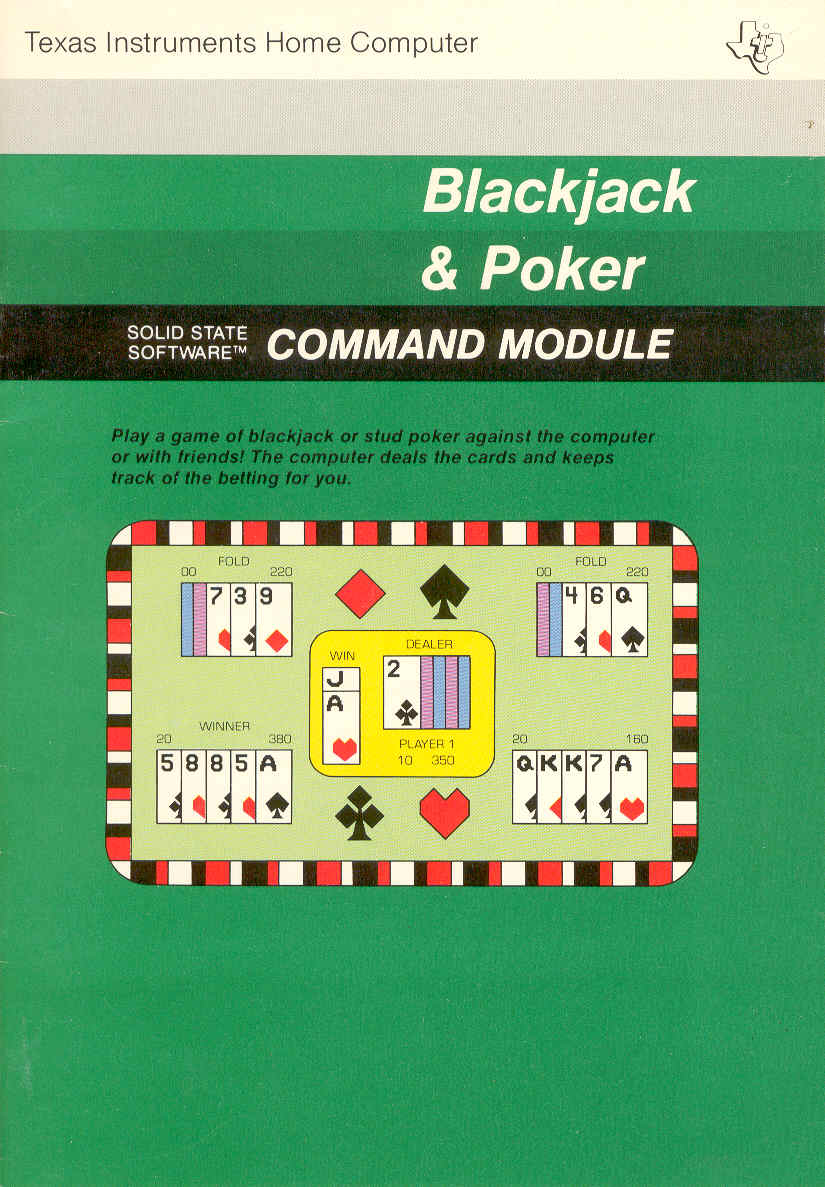 Blackjack And Poker box art