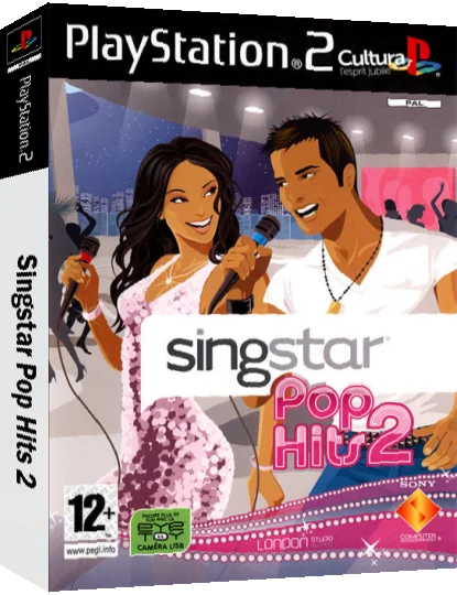 SingStar Pop Hits 2 — box-3D (EU)