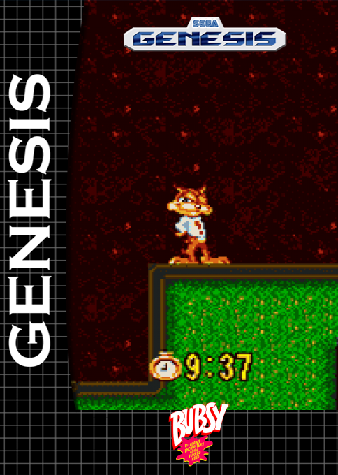 Bubsy In Claws Encounters Of The Furred Kind — box-2D (SS)