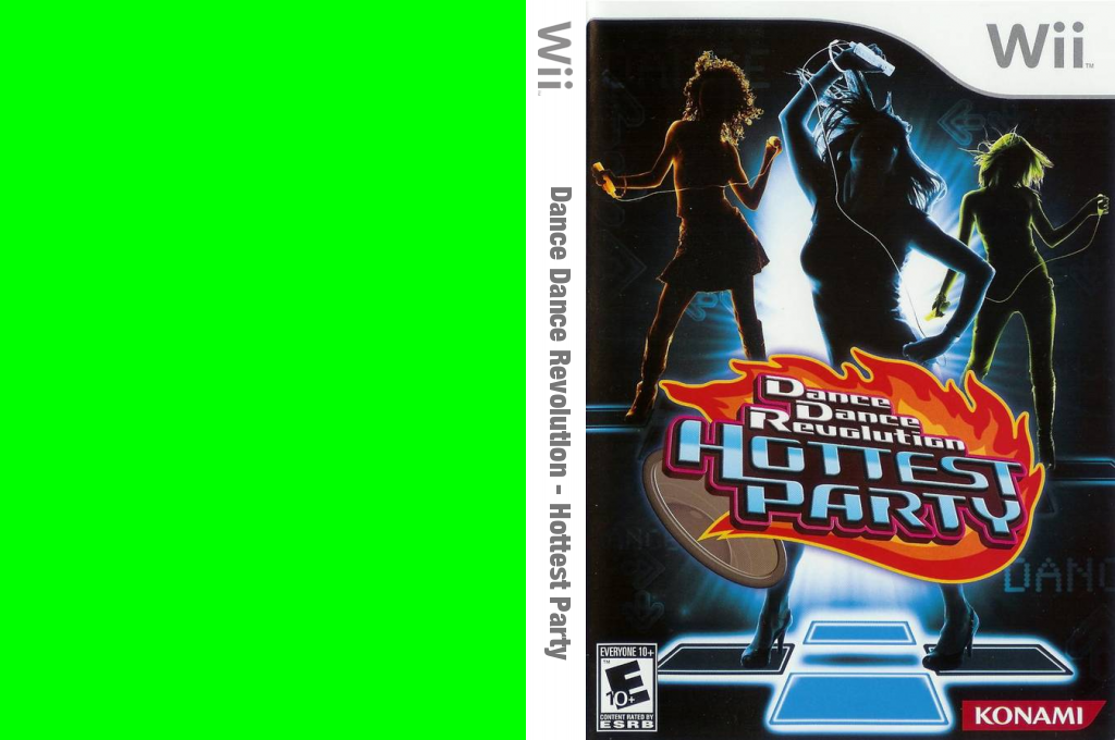 Dance Dance Revolution - Hottest Party — box-texture (US)