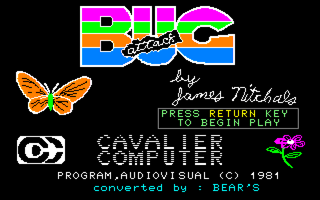 Bug Attack — sstitle (JP)