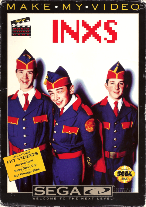 Make My Video - INXS box art