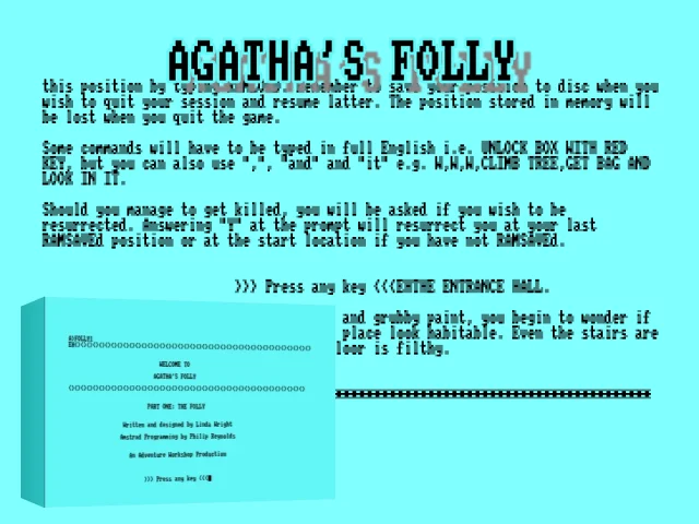 Agatha's Folly — mixrbv2 (WOR)