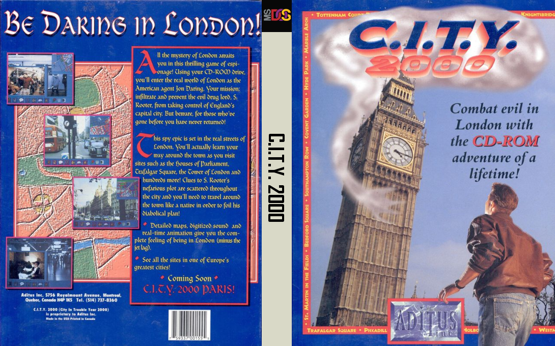 C.I.T.Y. 2000 — box-texture (US)