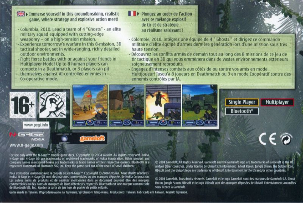 Tom Clancy's Ghost Recon: Jungle Storm — box-2D-back (EU)