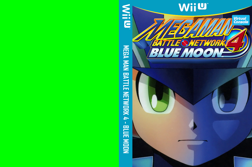 Mega Man Battle Network 4 - Blue Moon — box-texture (CUS)
