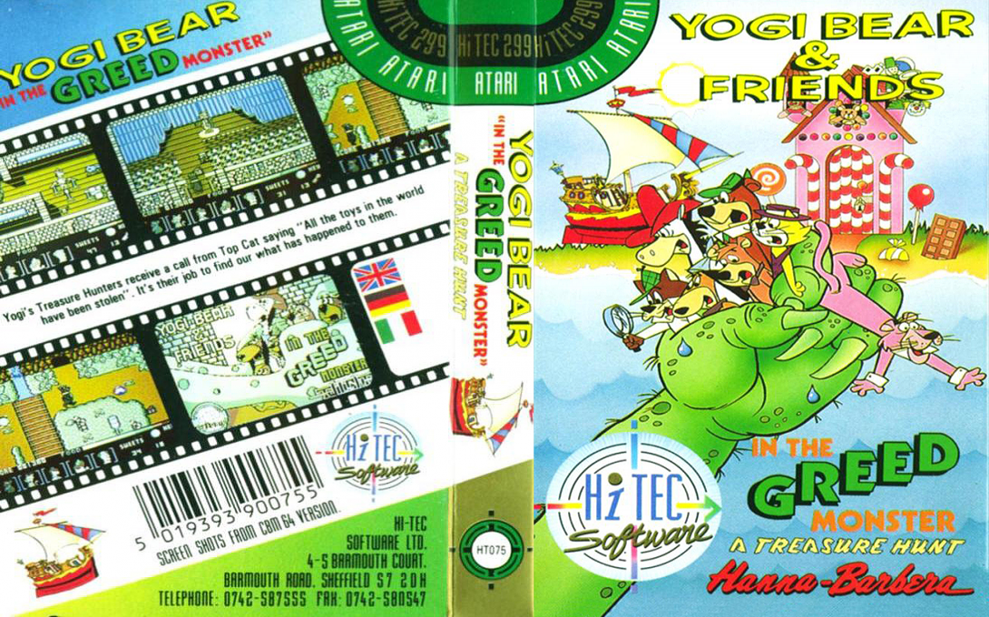 Yogi Bear And Friends In The Greed Monster — box-texture (EU)