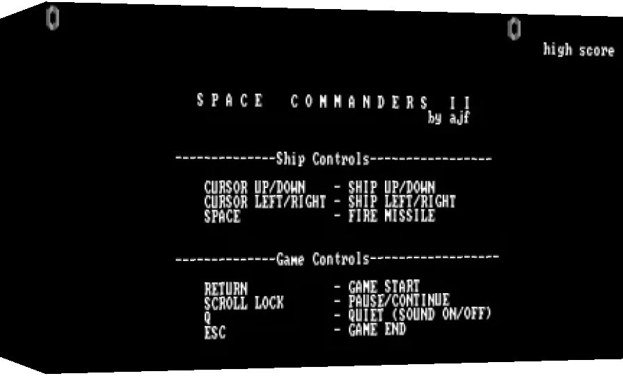 Space Commanders II — box-3D (WOR)