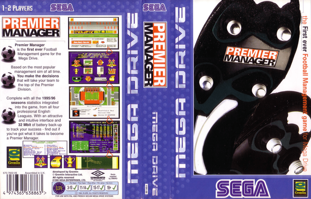 Premier Manager — box-texture (EU)