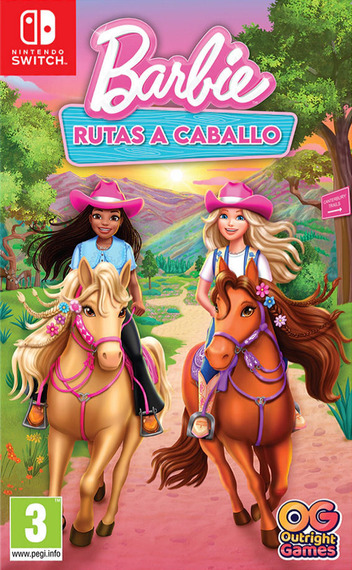 Barbie Horse Trails — box-2D (SP)