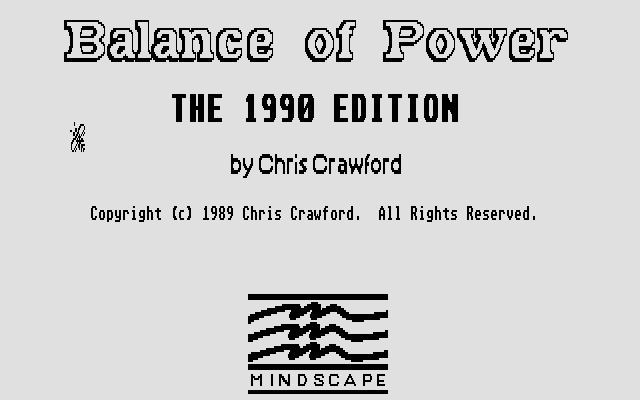 Balance of Power - The 1990 Edition — sstitle (WOR)