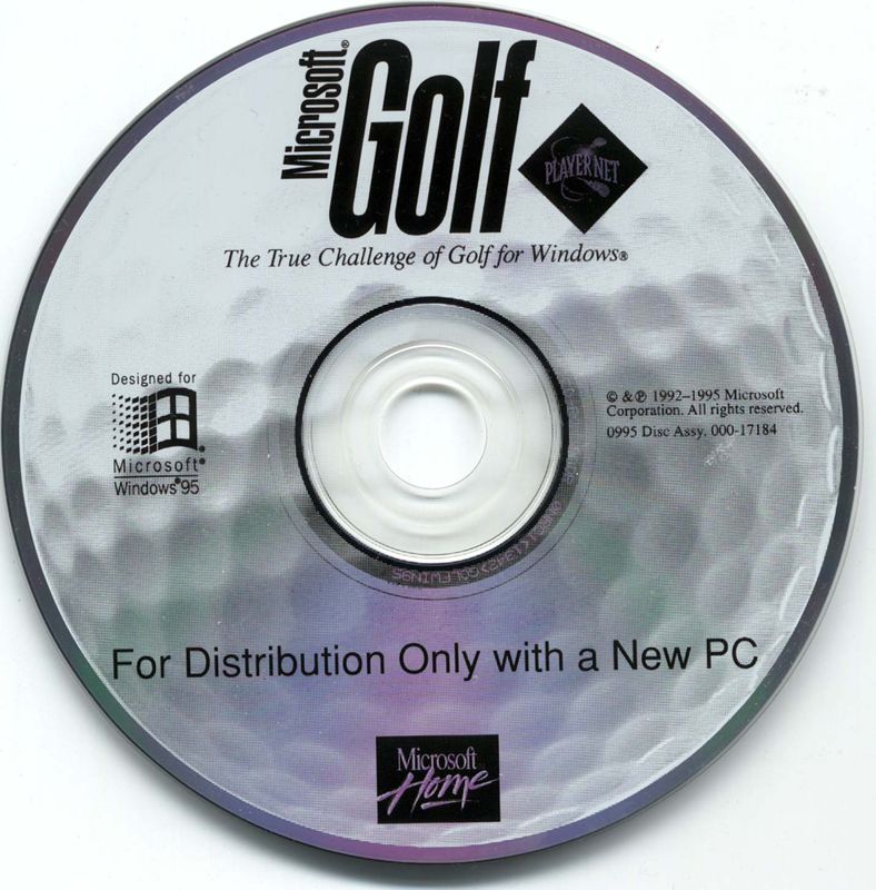 Microsoft Golf 3.0 — support-2D (WOR)