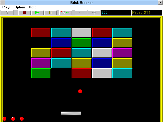 Brick Breaker II Turbo — ss (WOR)