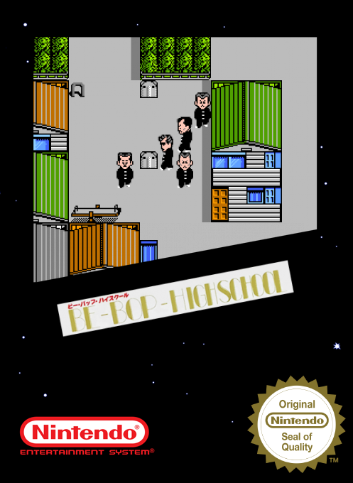 Be-Bop-Highschool - Koukousei Gokuraku Densetsu — box-2D (SS)