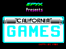 California Games — sstitle (WOR)