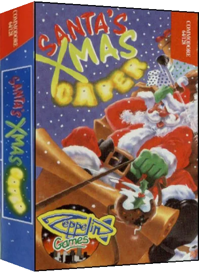 Santa's Christmas Caper — box-3D (EU)