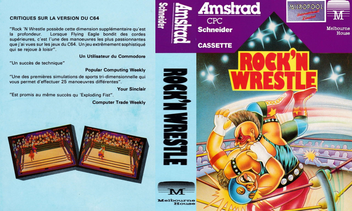 Rock 'n Wrestle — box-texture (FR)