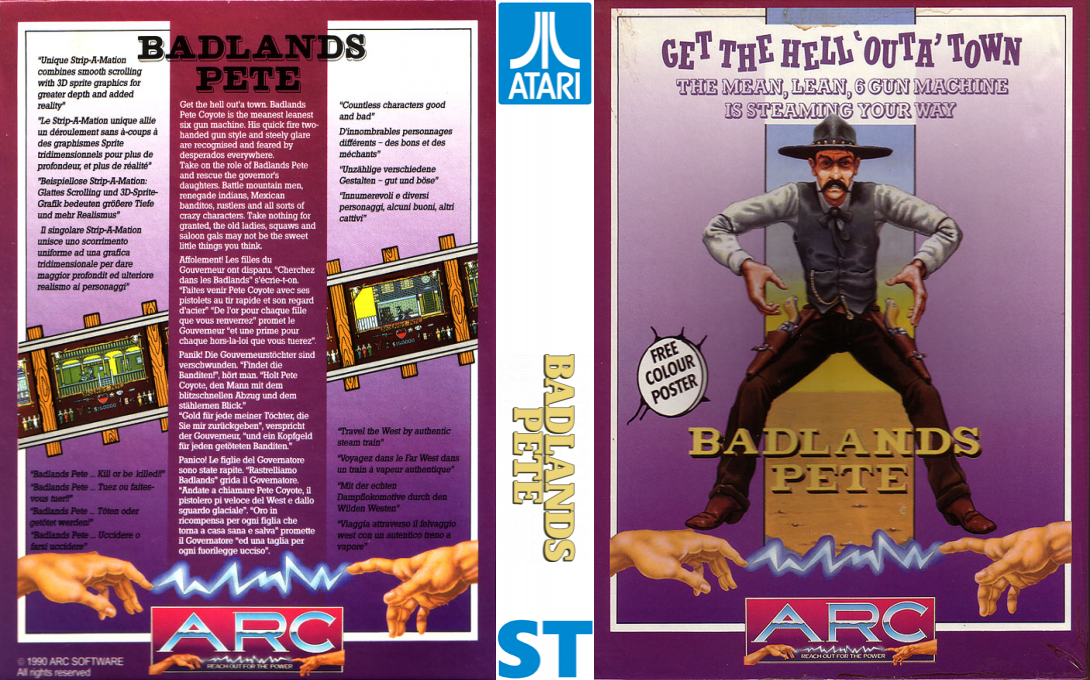 Badlands Pete — box-texture (EU)
