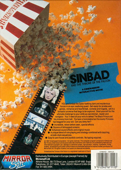 Sinbad and the Throne of the Falcon — box-2D-back (EU)