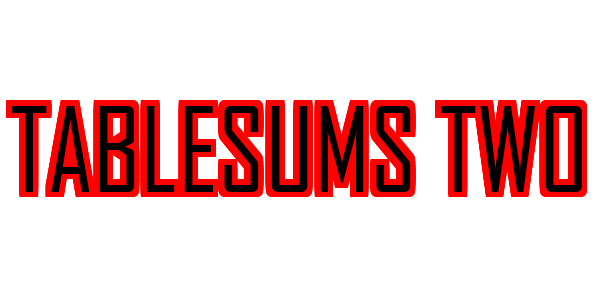 Tablesums Two — wheel-hd (SS)