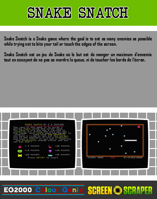 Snake Snatch — box-2D-back (SS)