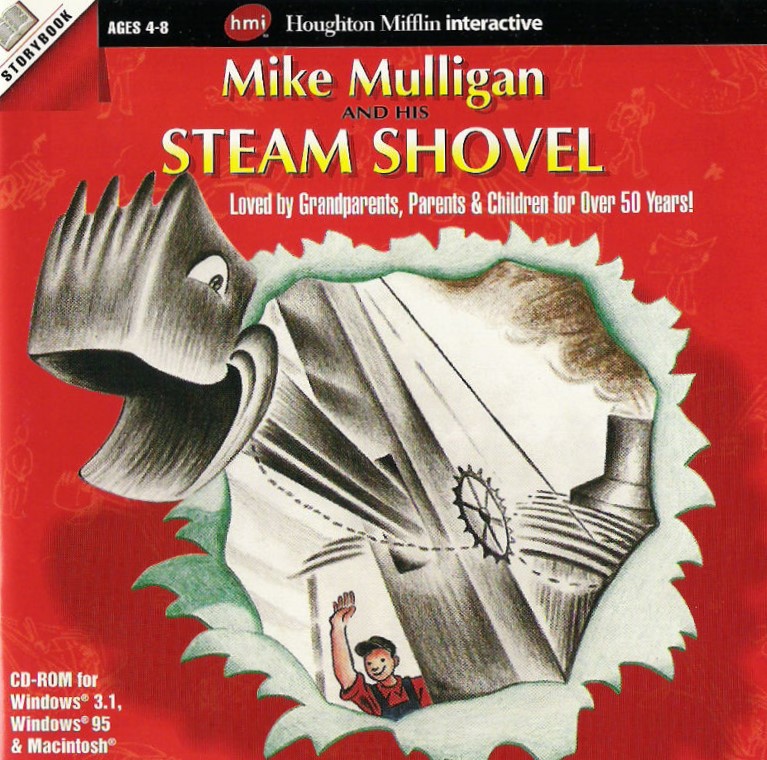 Mike Mulligan and His Steam Shovel box art