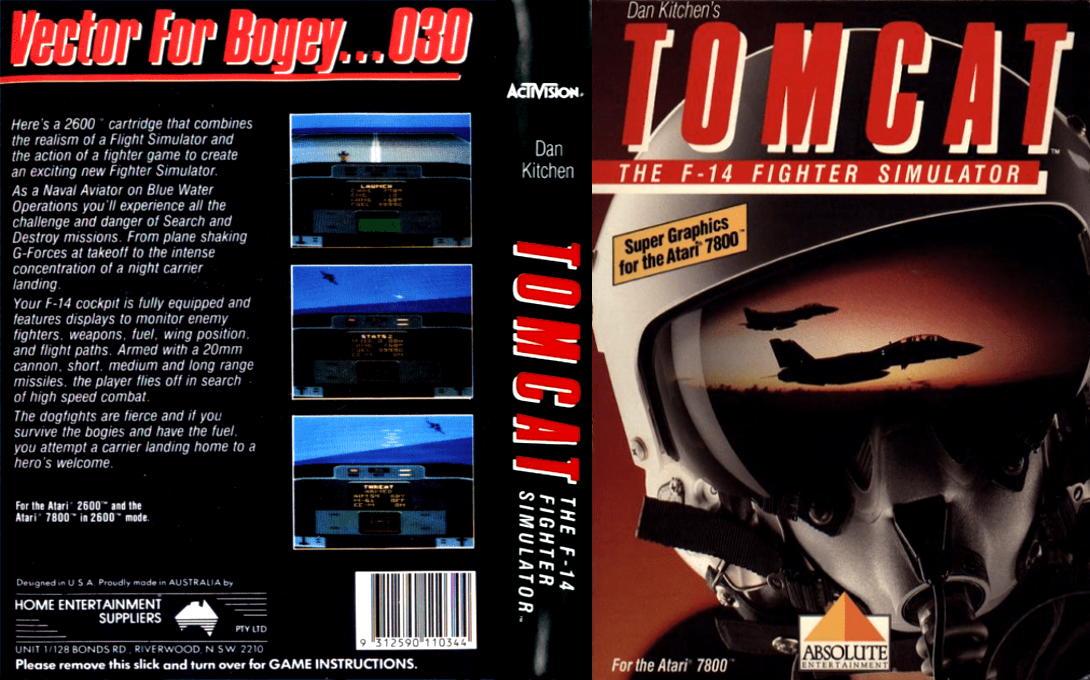 Tomcat - The F-14 Fighter Simulator — box-texture (WOR)