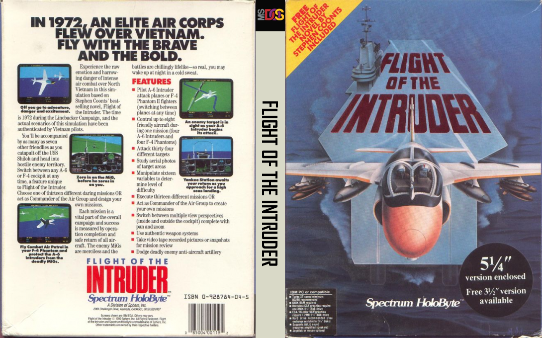 Flight Of The Intruder — box-texture (US)