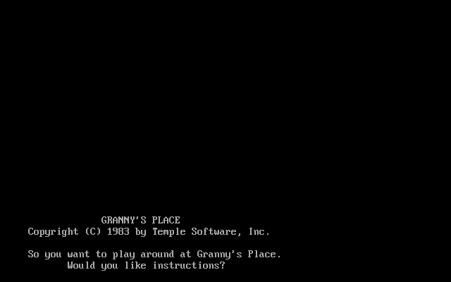 Granny's Place box art