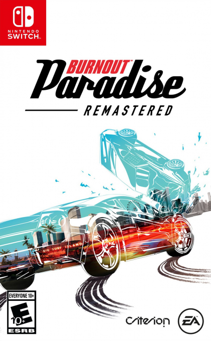 Burnout Paradise Remastered box art