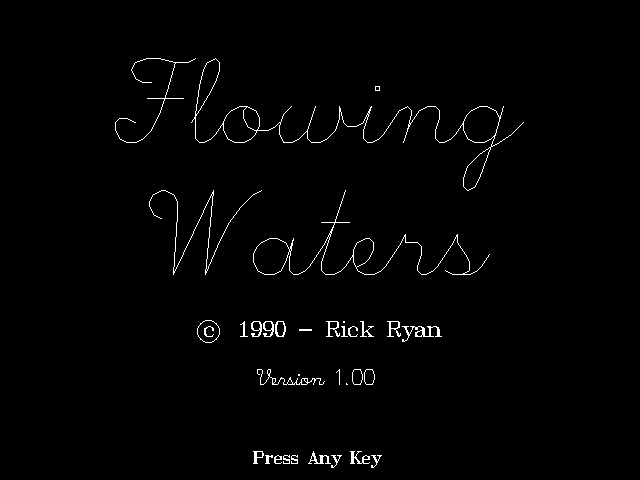 Flowing Waters box art
