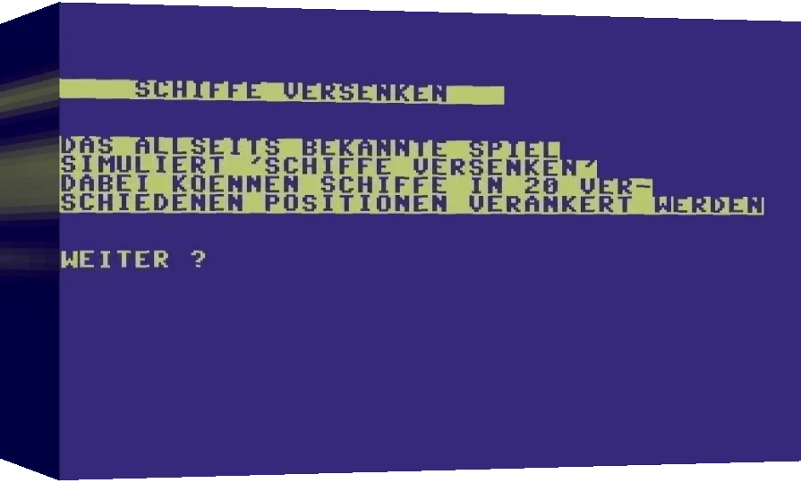 Schiffe versenken — box-3D (WOR)