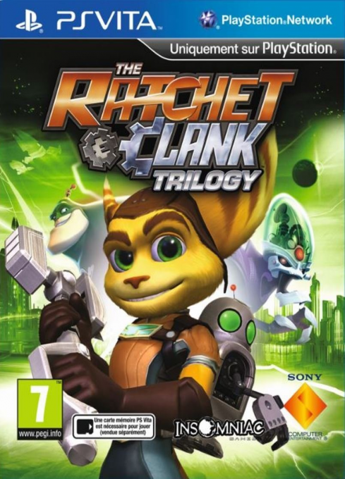 Ratchet & Clank Trilogy, The — box-2D (FR)