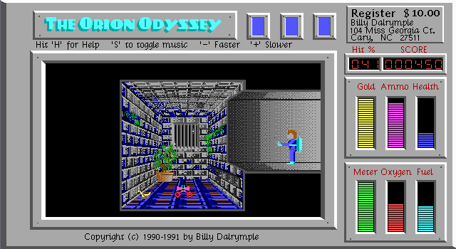 Orion Odyssey : The Search For The Magic Ankh — ss (WOR)
