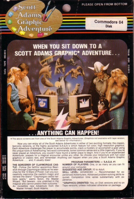 Sorcerer Of Claymorgue Castle — box-2D-back (US)