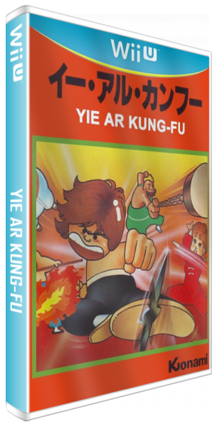 Yie Ar Kung Fu — box-3D (JP)