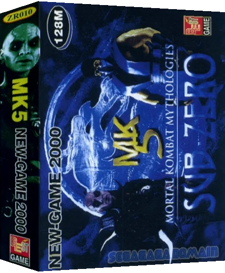 MK5 - Mortal Kombat Mythologies - Sub-Zero — box-3D (WOR)