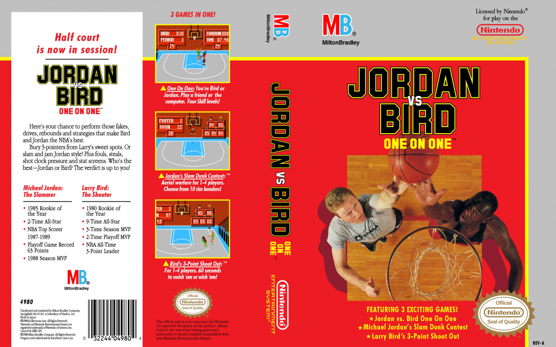 Jordan vs Bird - One on One — box-texture (US)