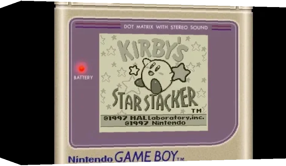 Kirby's Star Stacker — box-3D (WOR)